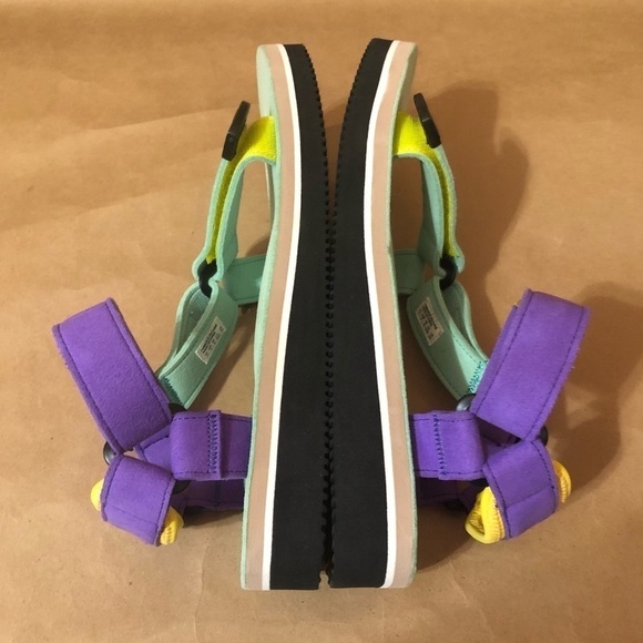 Suicoke | Depa ECS Platform Sandals Mint 78 Dad Sandals Retro Outdoor Size 9 - Picture 11 of 16